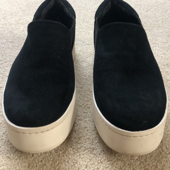 VINCE Warren Suede Platform Sneaker - Picture 3 of 7